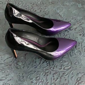 Brian Atwood Ombré Patent Pumps
